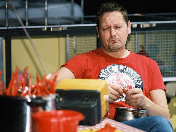 Consider the Lobster, production photo 2
