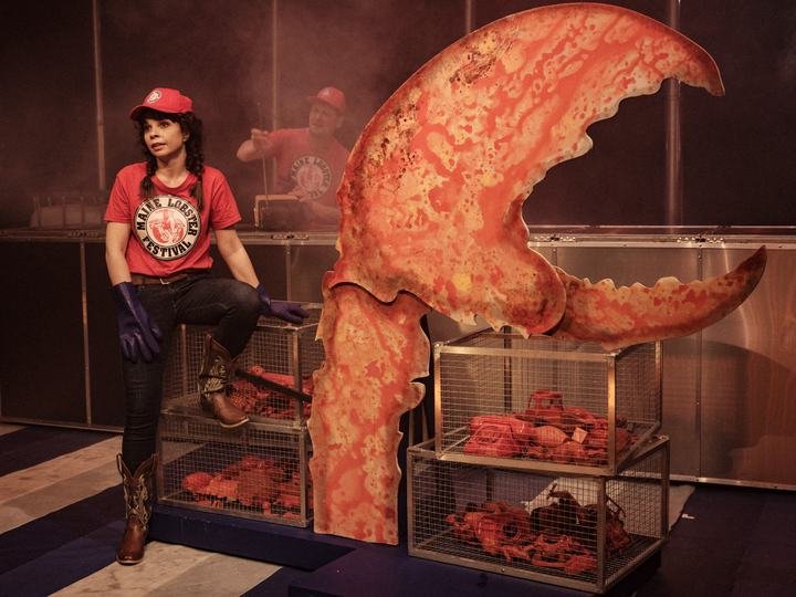 Consider the Lobster, production photo 4